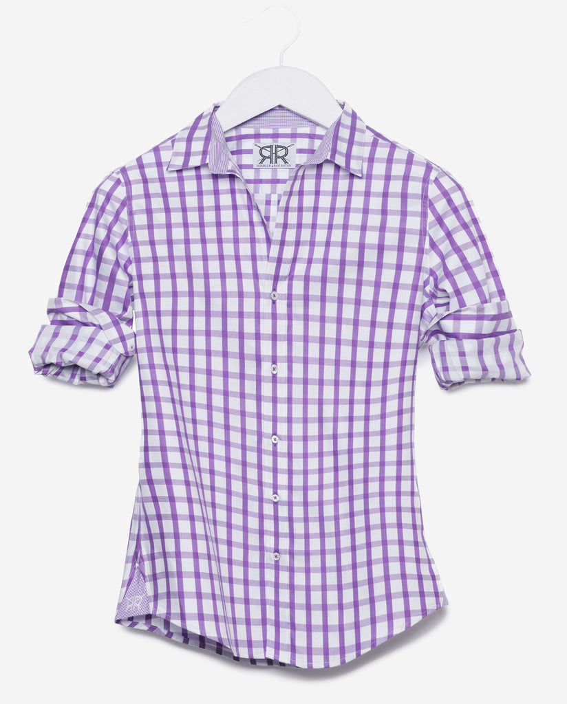 Tailored - Purple Gingham