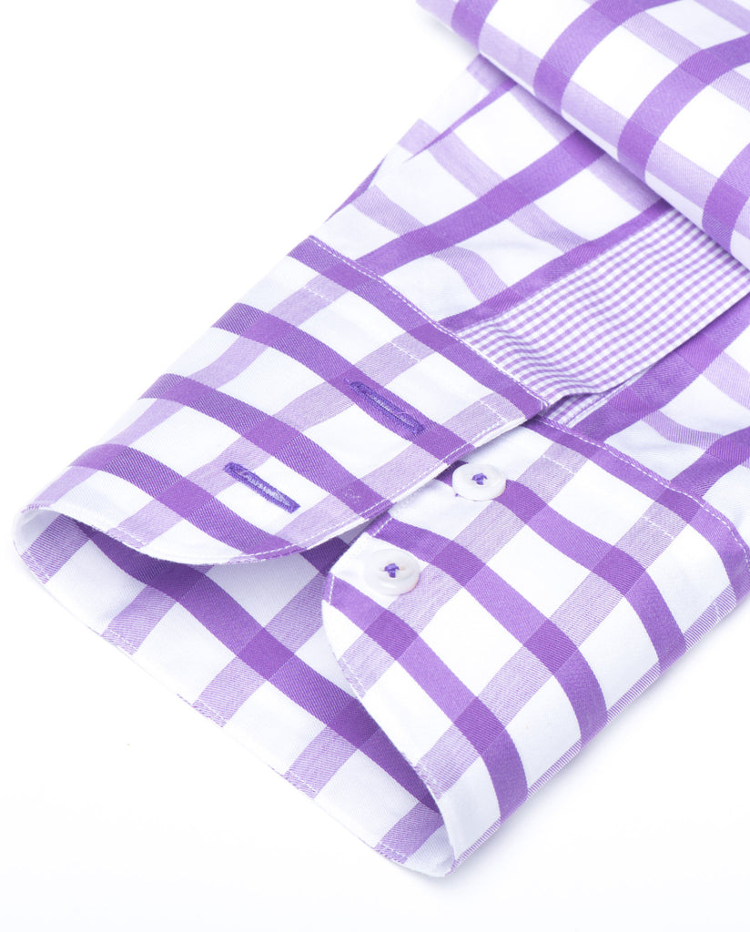 Tailored - Purple Gingham