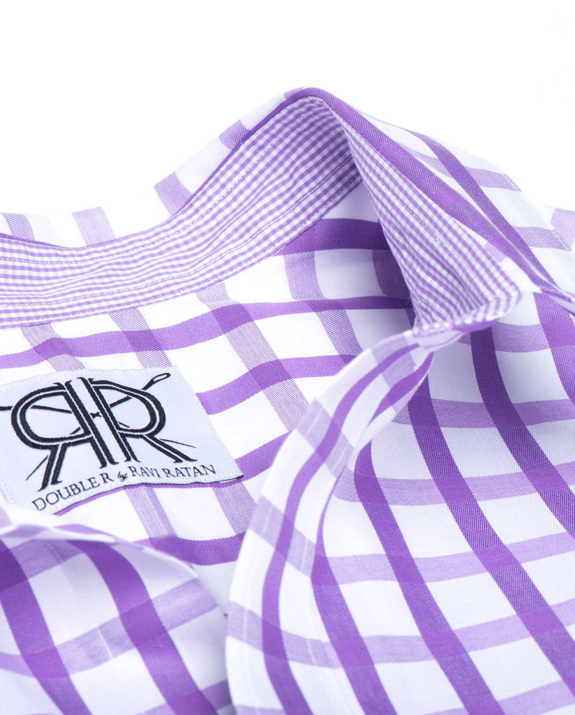 Tailored - Purple Gingham
