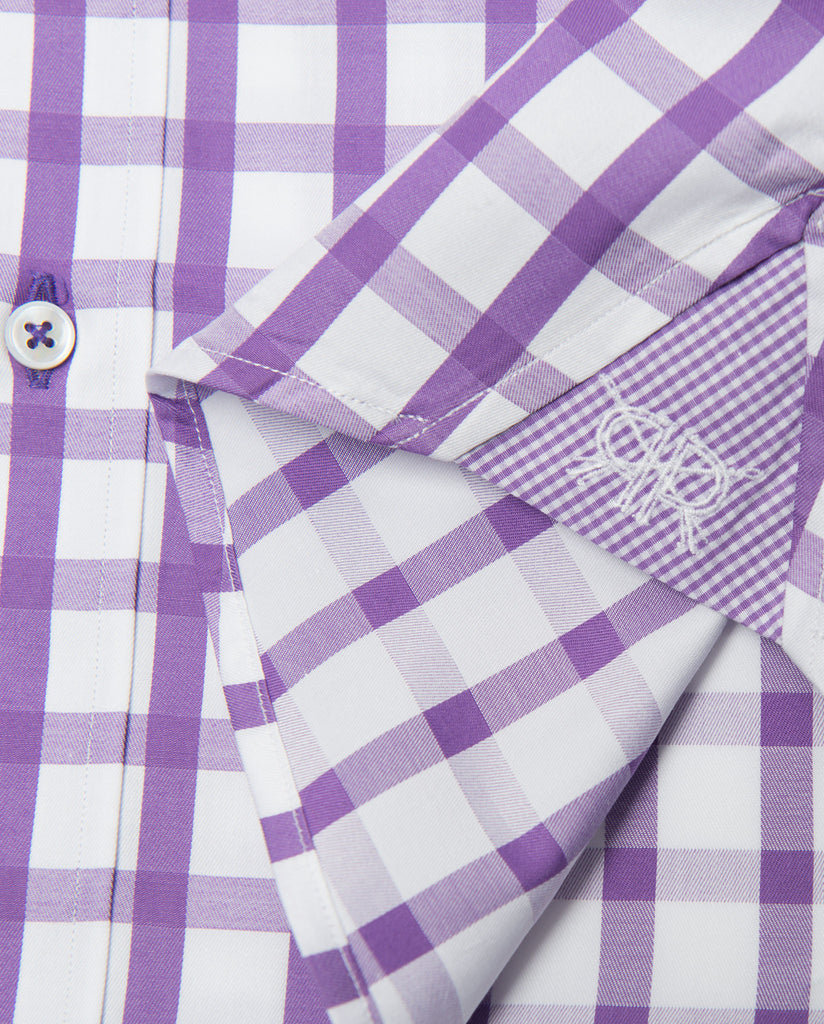 Tailored - Purple Gingham