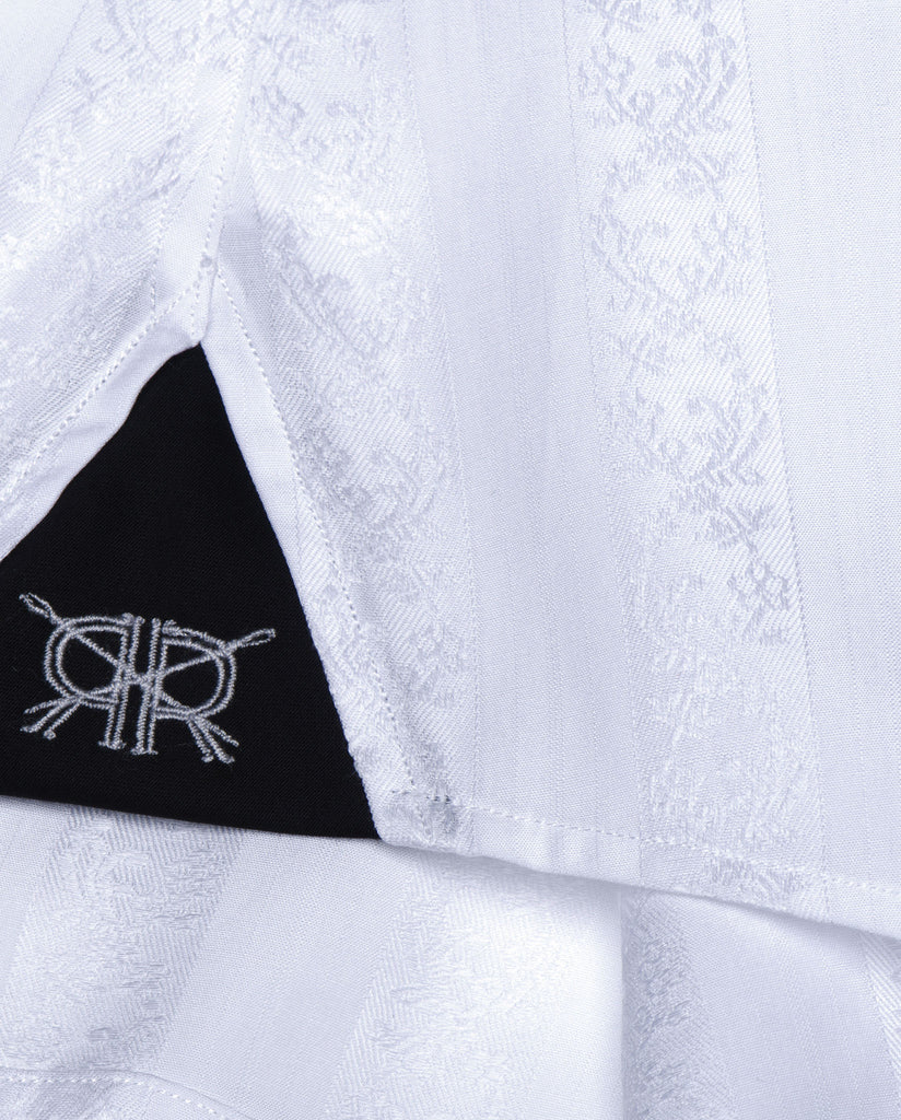 Tailored - White Jacquard