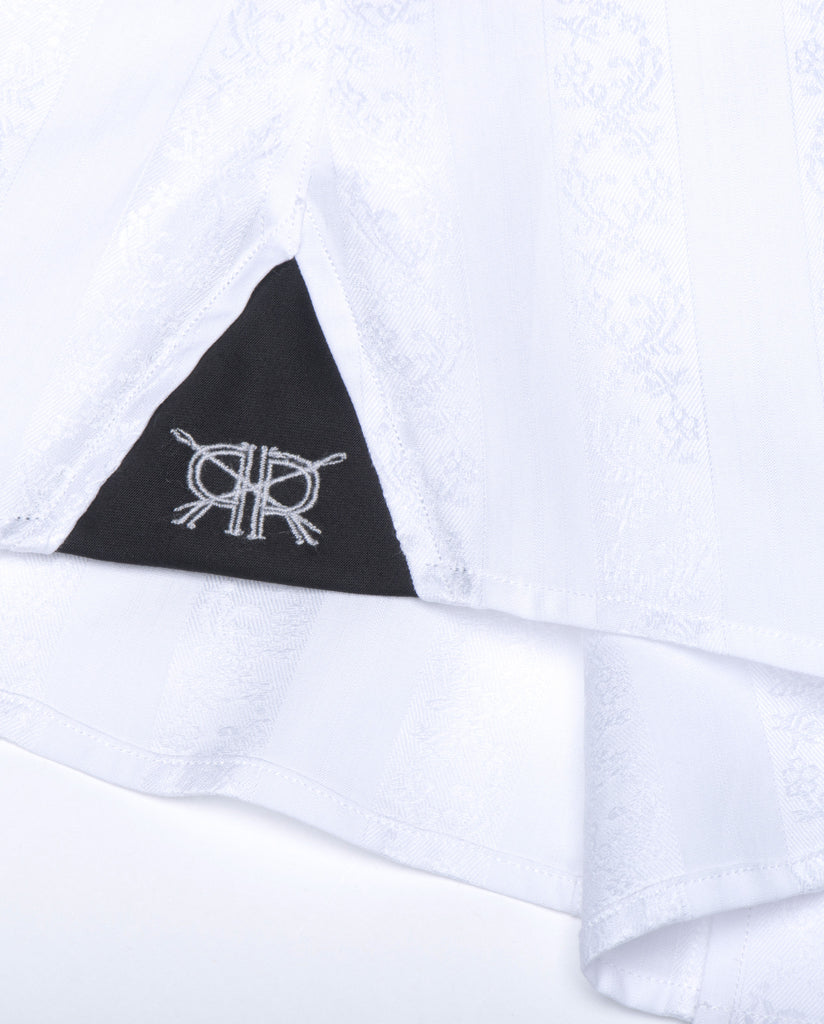 Tunic - White Jacquard
