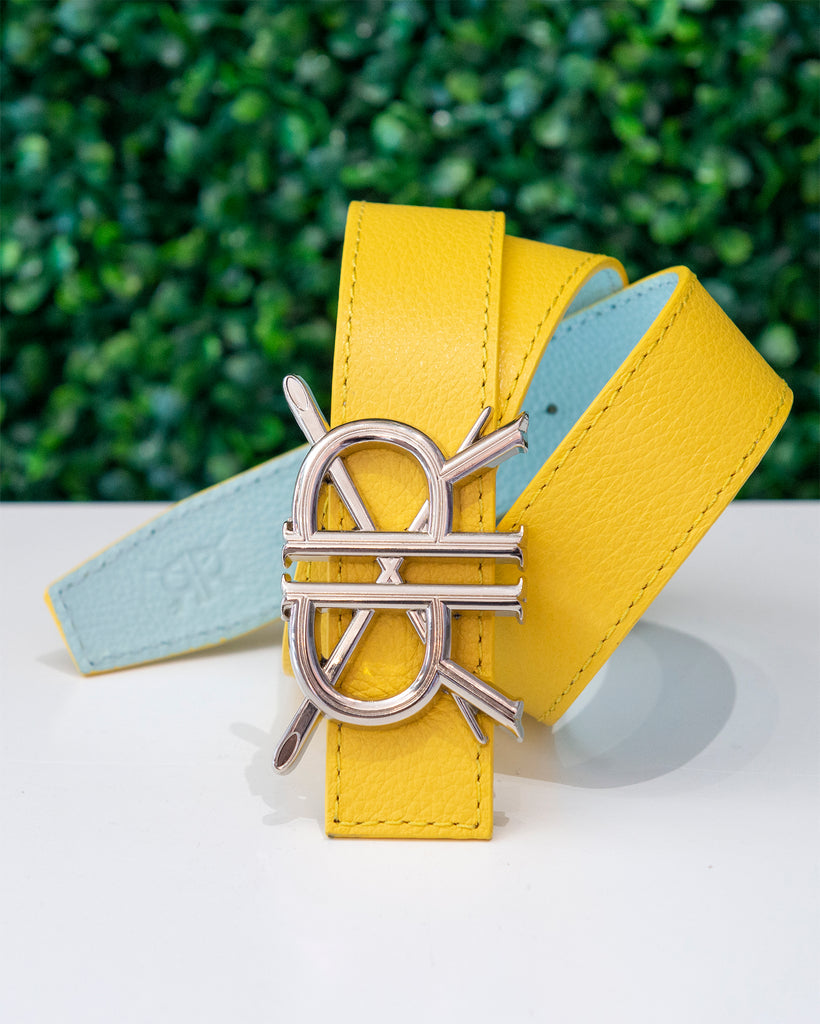 Yellow Belt Strap with Buckle
